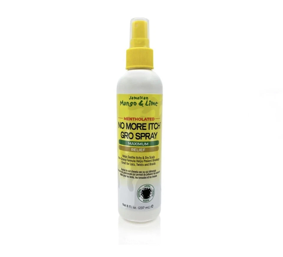 Jamaican Mango & Lime No More Itch Gro Spray Alivio Regular 8 OZ Nuevo Foto 1 de 1