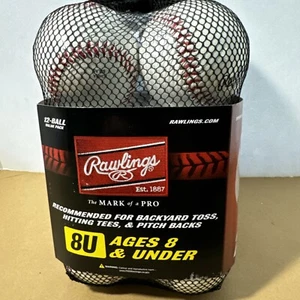 Rawlings OLB3BAG12 Liga Oficial Uso Recreativo Pelotas - Paquete de 12 - Imagen 1 de 4
