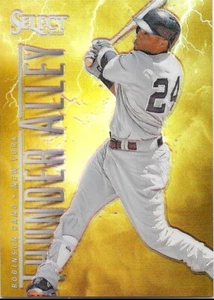 2013 Panini Select Robinson Cano 15/25 Thunder Alley Gold Prizm #TA16 - Picture 1 of 2