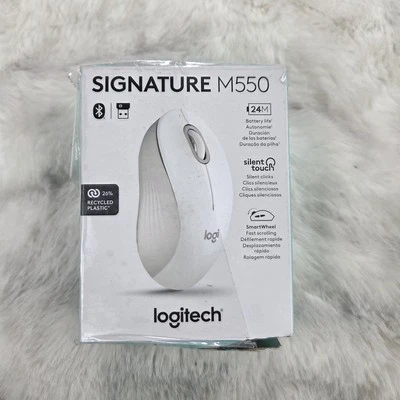 Logitech Signature M550 Wireless Bluetooth Mouse, Multi-Device - White - Image 1 of 4