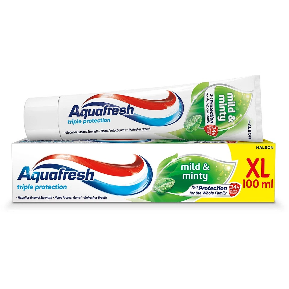 5054563197993 Aquafresh Triple Protection Mild  Minty pasta do zębów 100ml (P1)  - Image 1 of 1