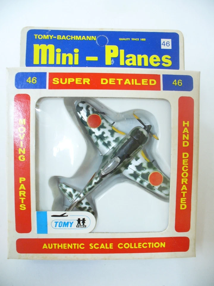 Miniaviones Tomy Bachmann #46 Nakajima SHOKI Ki-44-2 Tojo 1/130 stock antiguo Foto 1 de 4