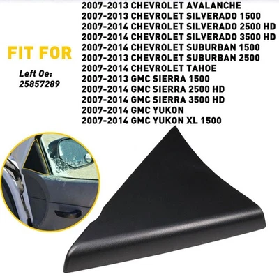 Panel de moldura superior de puerta delantera izquierda para Chevrolet GMC Silverado Sierra 25857289 Foto 1 de 4
