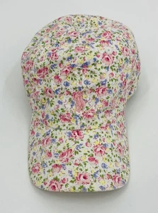 Polo Ralph Lauren Slideback Hat Multicolor 2T-4T Floral Adjustable Pink Pony - Picture 1 of 7