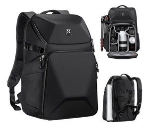 K&F Concept 20L Hartschalen Kamera Alltag Rucksack Wasserabweisend Taschen - Schwarz - Bild 1 von 8