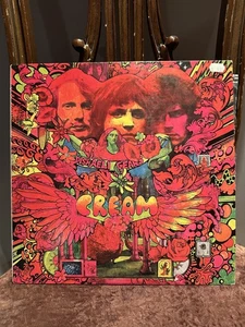 CREAM - Disraeli Gears Vinyl LP - Clapton Baker Bruce RSO Silver lavel VG - Picture 1 of 8