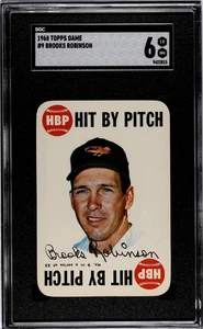 1968 Topps Game Brooks Robinson #9 SGC 6 - Picture 1 of 2