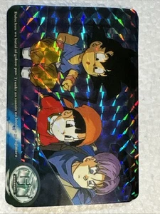 DRAGON BALL GT - Tarjeta Adhesiva Lámina Prisma - TRONCOS Pan GOKU - De Colección - PUNTUACIÓN - Imagen 1 de 3