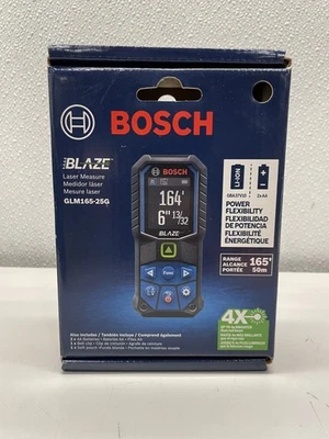 Bosch BLAZE 165'  Distance Measurer / Green Beam Laser GLM165-25G - Image 1 of 4
