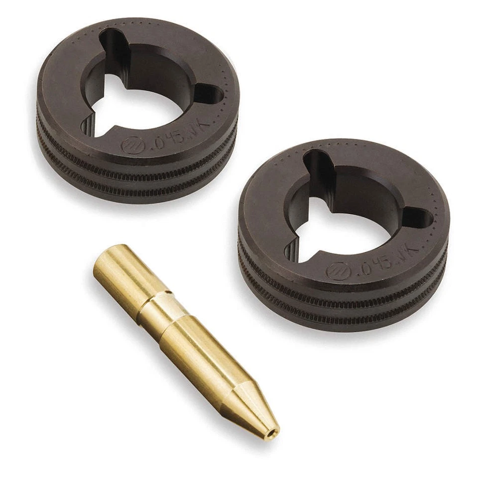 MILLER ELECTRIC 079607 MILLER 2pc MIG V-Knurl Drive Roll Kit 38G543 - Image 1 of 1