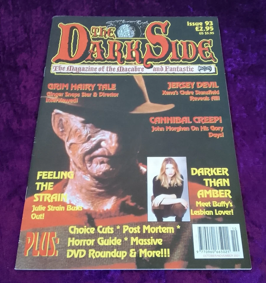 The Dark Side Magazine Issue 93 - October/November 2001 - Image 1 of 1