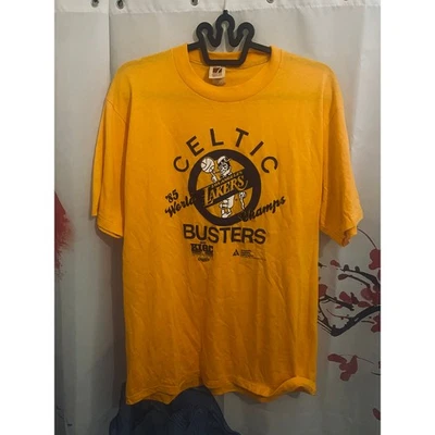 1985 Vintage Lakers “Celtic Busters” Shirt / XL - Image 1 of 4