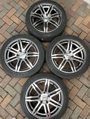 ASA Alufelgen GT2 mit Kumho 205/50/ZR17 - Bild 1 von 4