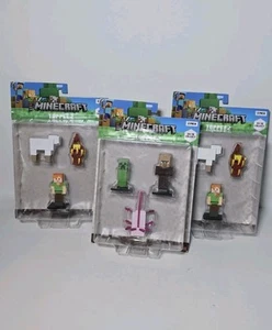 3 X Minecraft Toppeez 3 Pack | Sealed Brand New | PMI | 2024 - Picture 1 of 5