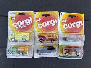 Corgi Juniors Job Lot / Collection X6 - MIB Unopened Vintage 1970s - Picture 1 of 8