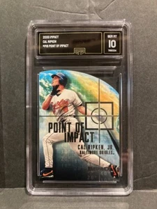 2000 Fleer Point of Impact #Pi8 Cal Ripken Jr Orioles GMA 10 GEM MINT HOF -4 - Picture 1 of 2