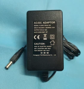 YL20W-120Uk-120 12V 1.2A 5.5*2.1 Charger Transformer - Afbeelding 1 van 2