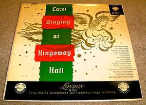Carol Singing at Kingsway Hall - Butlin Choral Society - 1950s London LL 1147 - Picture 1 of 1