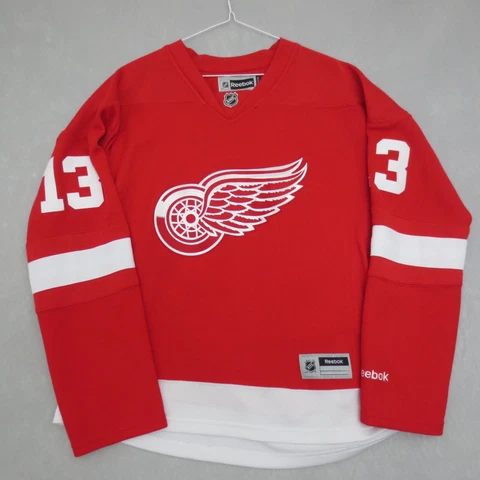 Reebok Women's Detroit Redwings Pavel Datsyuk Jersey Size Large Red NHL Hockey Cover