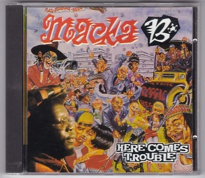 MACKA B - HERE COMES TROUBLE - CD RAS 1994 CUT OUT/ CD NEUWERTIG! - Bild 1 von 2