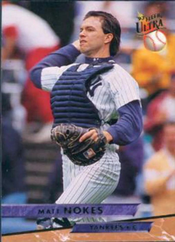 #247 Matt Nokes - New York Yankees - 1993 Ultra Baseball - Image 1 of 1