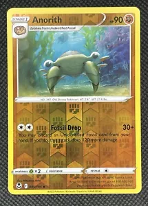 Pokémon TCG Anorith Silver Tempest 095/195 Reverse Holo Schwert & Schild Neuwertig 2022 - Bild 1 von 2