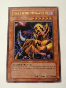 Yugioh 1st Edition PSV-100 The Fiend of Megacyber Ultra Rare Card HP - Picture 1 of 6