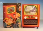 Philipp Niedermeier PN 100 Baby Television Spieluhr Blech in O-Box 50er/60er Jh