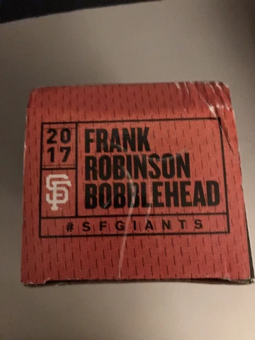 2017 SF GIANTS FRANK ROBINSON SGA BOBBLEHEAD NIB / HOF Cover
