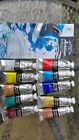 Winsor and Newton Water Mixable Oil Colour 10 tubes, hardly used. With leaflet