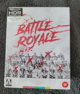 ARROW VIDEO BATTLE ROYALE 4K UHD LIMITED EDTION BOXSET 5 DISCS BOOK POSTERSealed - Picture 1 of 8