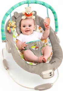 DISNEY Winnie the Pooh - Sdraietta Neonato Elettrica Max 9 Kg Dondolo - Foto 1 di 2