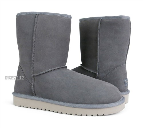 Stivali da donna in pelliccia scamosciata grigio coniglio Koola di UGG Koola taglia 8 *nuovi con scatola*