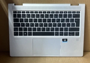 HP Probook X360 435 G10 Complete Palmrest Assembly Keyboard EN/FR CAN - Backlit - Picture 1 of 8