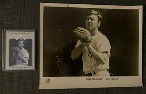 2003 Johnny Callison Upper Deck Yankees Signature Series Karte + Original Foto - Bild 1 von 2