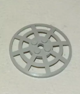 LEGO Espace : Disque palmé 6 x 6 - Réf 4285a gris clair - Set 6930 6971 9355 - Imagen 1 de 1
