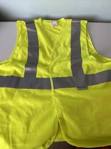 3M Hi-Viz Reflective Construction Safety Vest One Size Fits Most - Picture 1 of 6