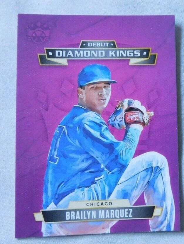 2021 Diamond Kings Debut Diamond Kings  #DDK-CC Brailyn Marquez  Chicago Cubs - Image 1 of 1