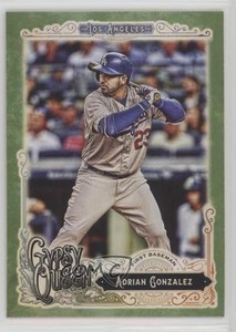 2017 Topps Gypsy Queen Green Adrian Gonzalez #5