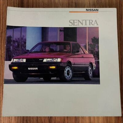 Folheto de vendas 1988 Nissan Sentra revendedor showroom catálogo guia - Imagem 1 de 4