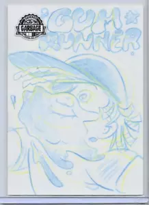 2023 TOPPS GARBAGE PAIL KIDS KRASHERS SERIES 4 SKETCH CARD 1/1 CROSBY JOE GPK - Picture 1 of 1