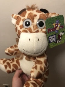 10” GIRAFFE PLUSH STUFFED ANIMAL DOLL By TOY FACTORY Cute BIG EYES Gift Kids - Picture 1 of 5