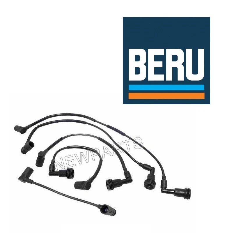For Porsche 924 87-88 944 83-89 Base Turbo Spark Plug Wire Set Beru 10 8533 614 - Image 1 of 1