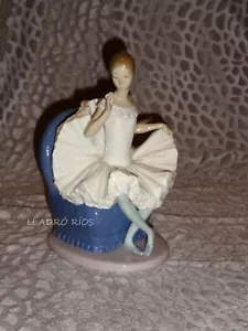 Figuras de NAO por Lladró BALLET BUTACA ¡NUEVA!. NAO porcelain by Lladro - Imagen 1 de 3