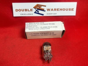 Tubo de electrones vintage GTE Sylvania JAN 5726 5960-00-879-5078 - Imagen 1 de 3