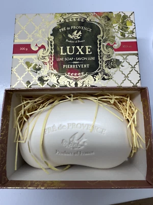 XL Pre de Provence Luxe Soap Pierrevert 10.5 oz New In Gift Box Discontinued - Image 1 of 2