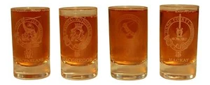 Cristal Dram Cristal Clan Crest - MacFarlane MacGregor MacInnes MacKay - Imagen 1 de 1