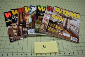 WOOD Magazine - 2001 / F, May, Jun, A, S, O, N, D. #130-131 /133-138 (16) - Picture 1 of 1