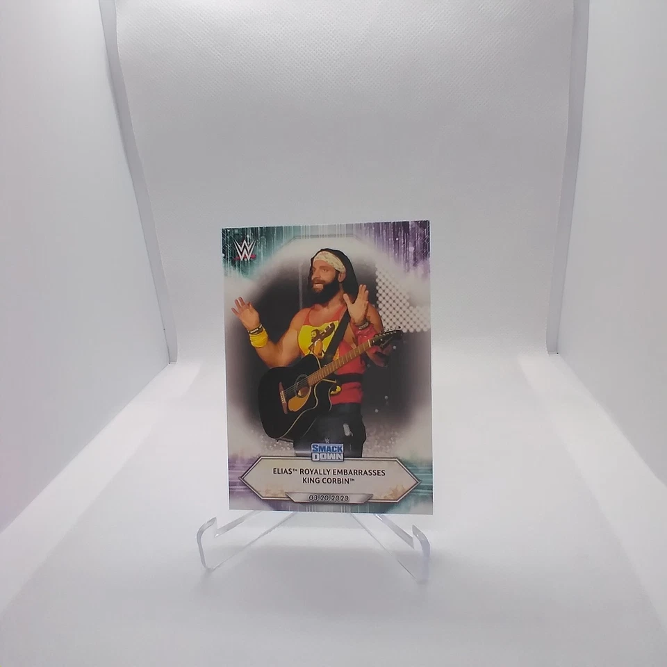 2021 Topps WWE #39 Elias Royally Embarrasses King Corbin - SmackDown - Image 1 of 1