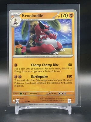 SV01: Scarlet & Violet Base Set #117/198 Krookodile - Image 1 of 2